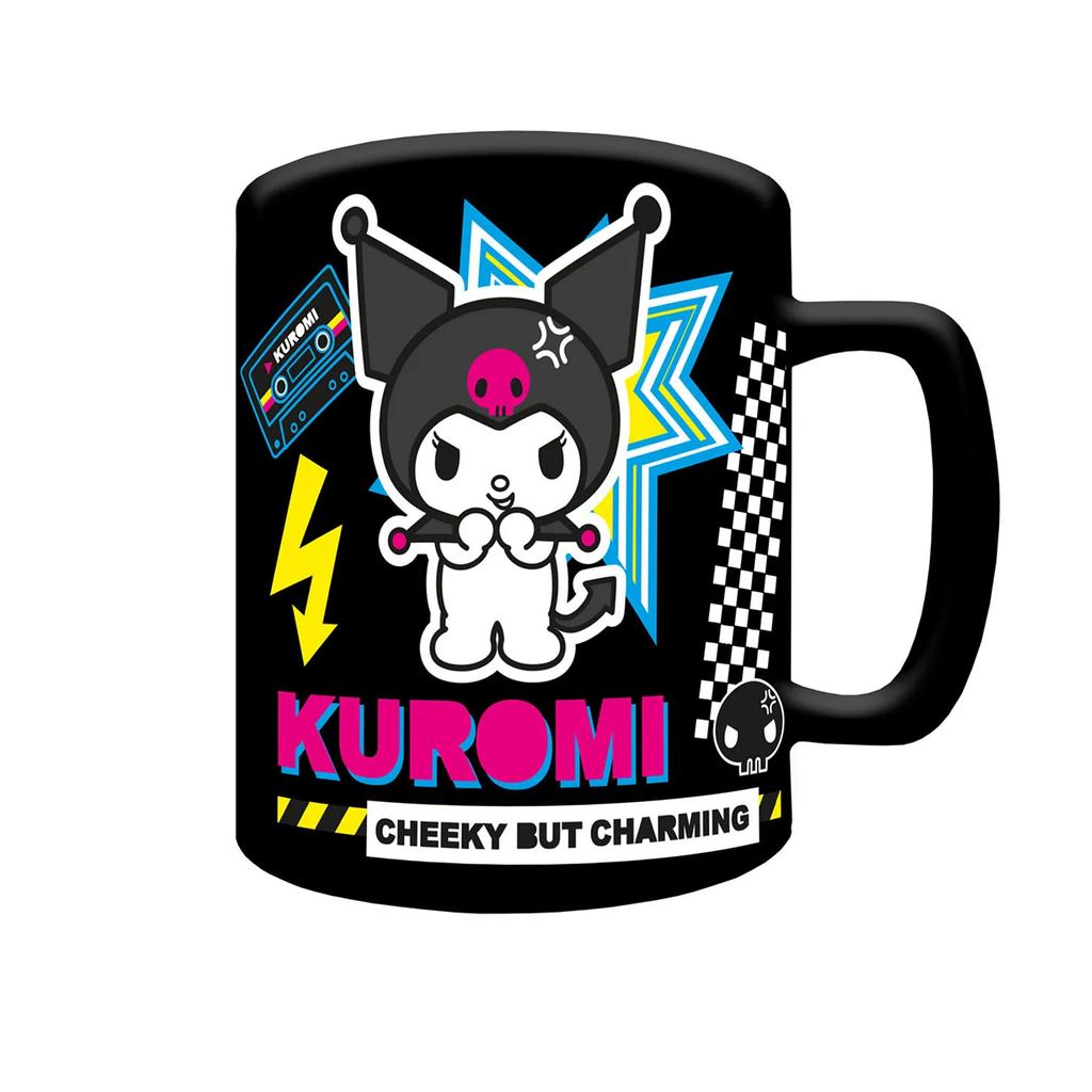 Kuromi Cheeky Punky Fluffy Mug
