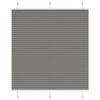 VidaXL Store plissé anthracite 115x100 cm largeur du tissu 114,4 cm, store plissé de fenêtre, store accordéon, store plissé 4015078