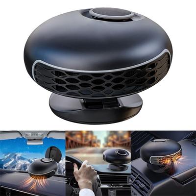 Autoheizung 12V 150W Tragbarer Autoheizlüfter 2 IN 1 360 Grad Kühlung Heizung Auto Windschutzscheibenenteiser Auto Antibeschlagsheizung