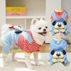 Autumn/Winter Dog Apparel for Medium to Large Breeds: Teddy, Corgi, Pomeranian, Golden Retriever, Border Collie, and Shiba Inu.