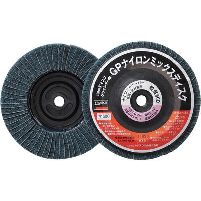 TRUSCO GP Nylon Mix Pack of Disc, Threaded, 100, 5, 600mm, GPNM-100AL-600