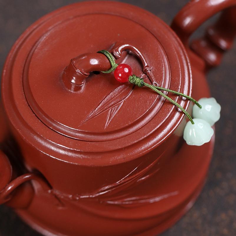 Yixing Handmade Purple Clay Teapot, Raw Ore, Da Hong Pao Tea Pot, Kung Fu Tea Set 160ml