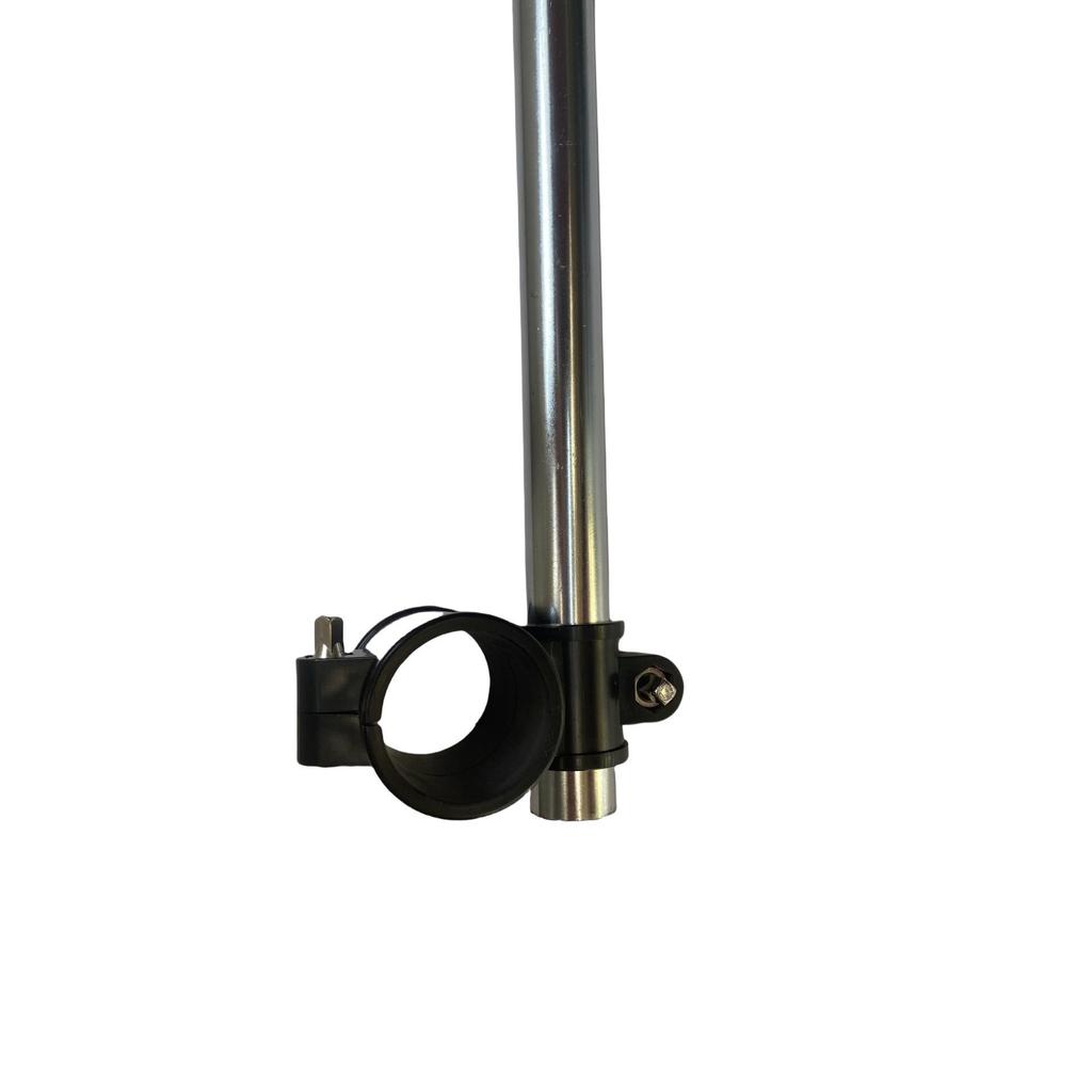 Dual-Arm Electronic Drum Cymbal Stand with Cross Tube Clamp, 38mm
