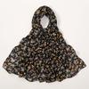 180*70cm Unique Women's Floral Scarves Lightweight Sheer Silky Feeling shawl Chiffon Flowers Printed Scarf