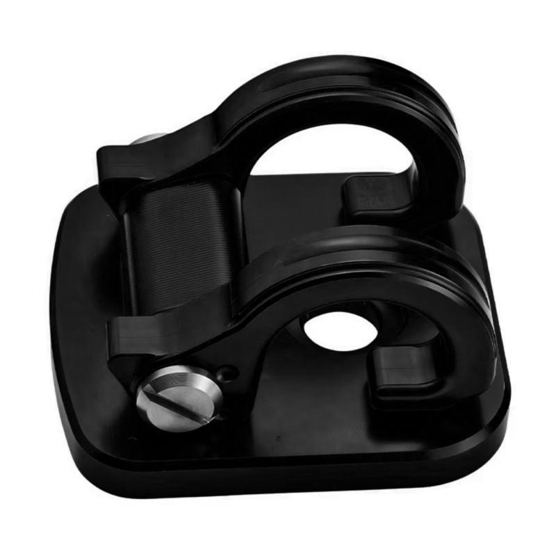 Stabiler Aluminium-Motorradhaken Einfache Montage Kein Werkzeug erforderlich Schnelle Installation Motorrad-Gepäckhaken Geeignet für Fahrrad