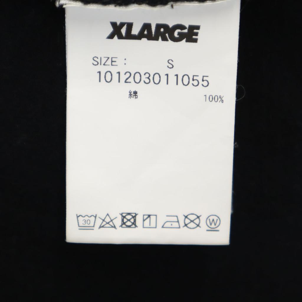 XLARGE Back logo Long sleeve T-shirt S black Ron T Men's Used