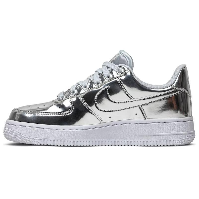 Nike Air Force 1 Sp 'Liquid Metal Chrome' Dames CQ6566-001