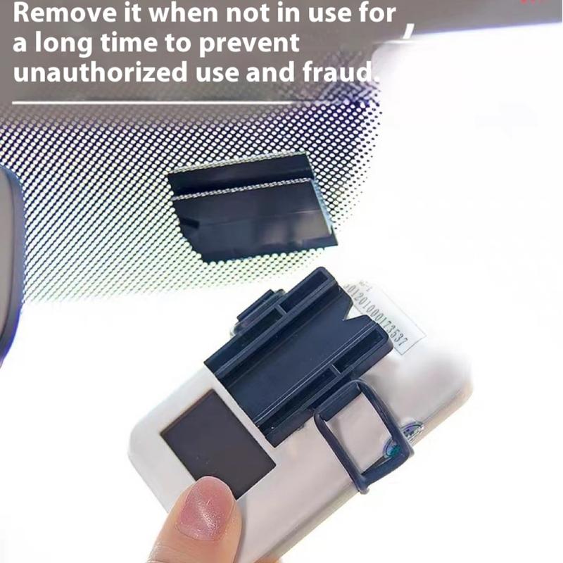 Automotive Card Bracket Secure Adhesive Removable Card Device Fixing Stand for Various Vehicle Models