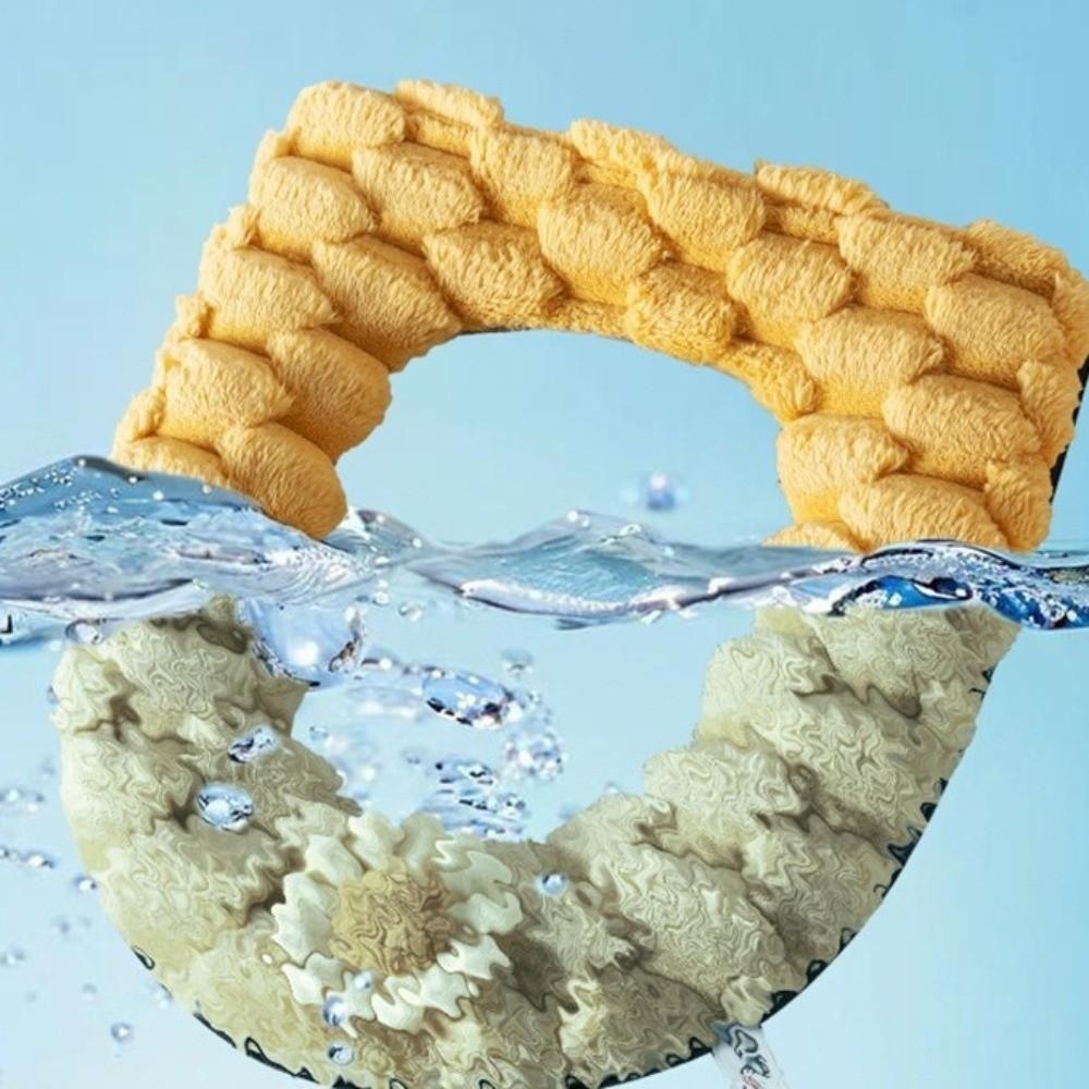 Floral Decoration Toilet Seat Cover Soft Texture Zippered Toilet Gasket Bathroom Use