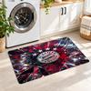 Flannel Kitchen Mat Bayern Munich Soft Area Rug Non Slip Floor Carpet Home Decoration