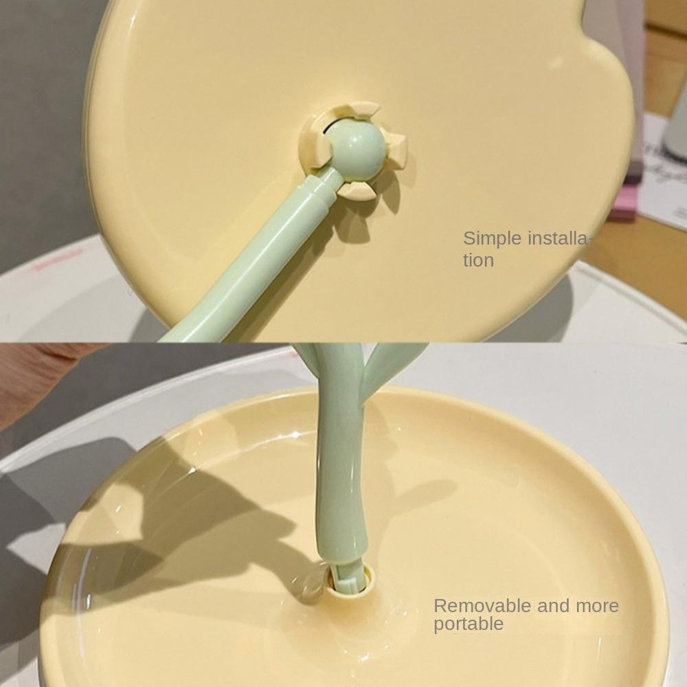 Detachable Tulip Shaped Dressing Mirror Classic Table Mirror Desktop Makeup Mirror  Home