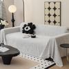 Stripe Elegant Sofa Towel Universal Chenille One Piece Couch Cover Throw Blanket Recliner Armchair Furniture Protector