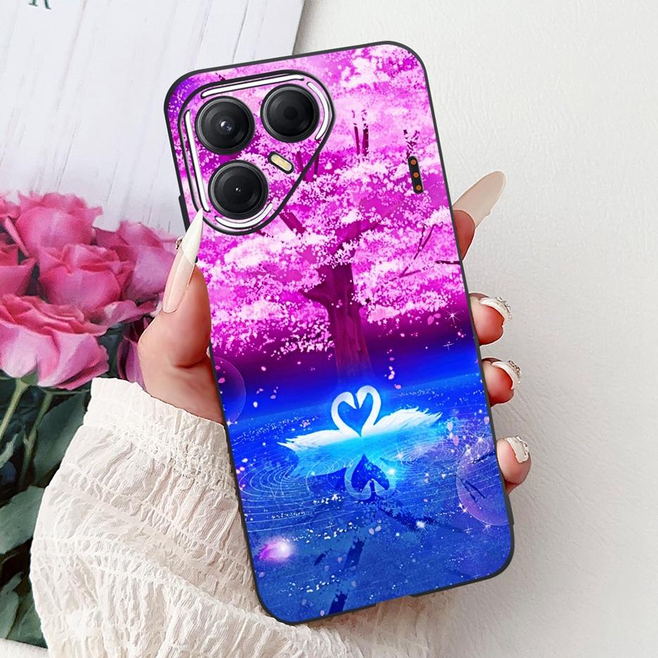 For Tecno Pova 7 Pro 5G Case LJ8 Luxury Fashion Painted Cover Soft Silicone Phone Case For Tecno Pova 7 Ultra Pova7 5G LJ7 Shell