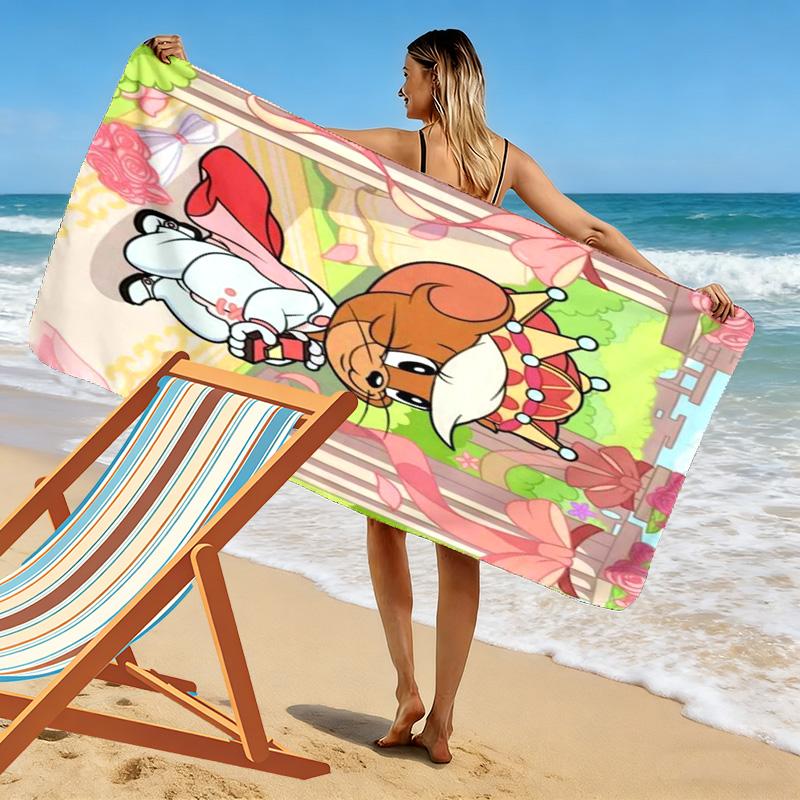 Royal Celebration Parade Beach Towel Beach Outdoor Camping Absorbent Bath Towel Seaside Quick-drying Swim Towel Beach Towel Comfort Printing