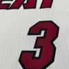 Adidas X NBA Wade Miami Heat Schriftzug Bequemes Trikot Unisex Trikots Weiß 7470A-331-K9549
