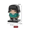 Brick Head Z Model Building Toy Desktop Creative Toy Ornament Building Blocks Set Educational Toy Boy'S Birthday Gift