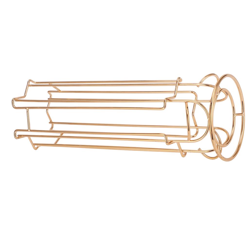 Coffee Capsule Holder Iron Wire Coffee Pod Storage Rack Shelve Holding 18PCS CapsuleGold