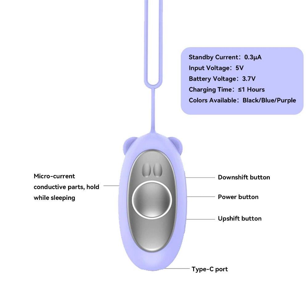 Type C Charging Sleep Aid Machine Microcurrent Technology Sleep Improvement Sleep Aid Instrument Calm Function