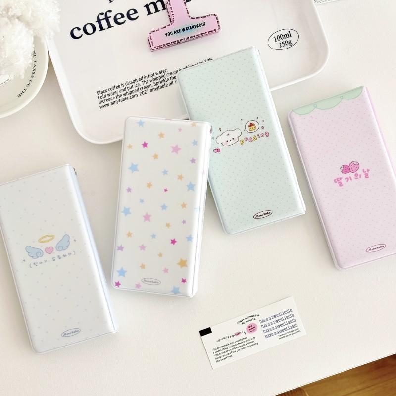 Album 4 Grid Card Holder Note Holder Cute Life 4 Cut Photo Collection Book Star Minimalist Sstyle Idol Photocard Storage