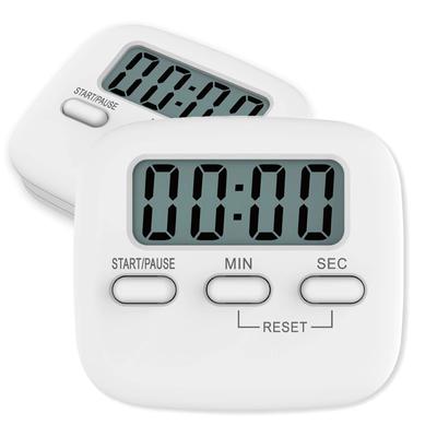 Cyfrowy kuchenny timer, minutnik do gotowania, silny magnes z tyłu, do gotowania, pieczenia, sportu, gier, biura (Bateria nie dołączona)
