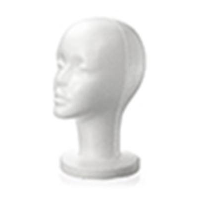 Yousheng Fashion Female White Foam Mannequin Hat Cap Wig Women Head Display Holder Model