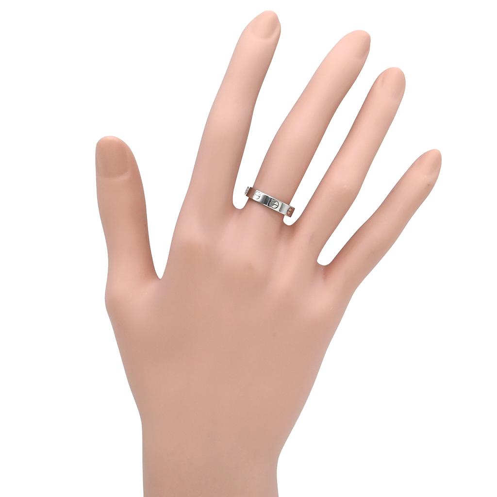 Cartier B4085100 Love LOVE Mini Love ringRing Ring K18WG #9.5(JP Size) Array