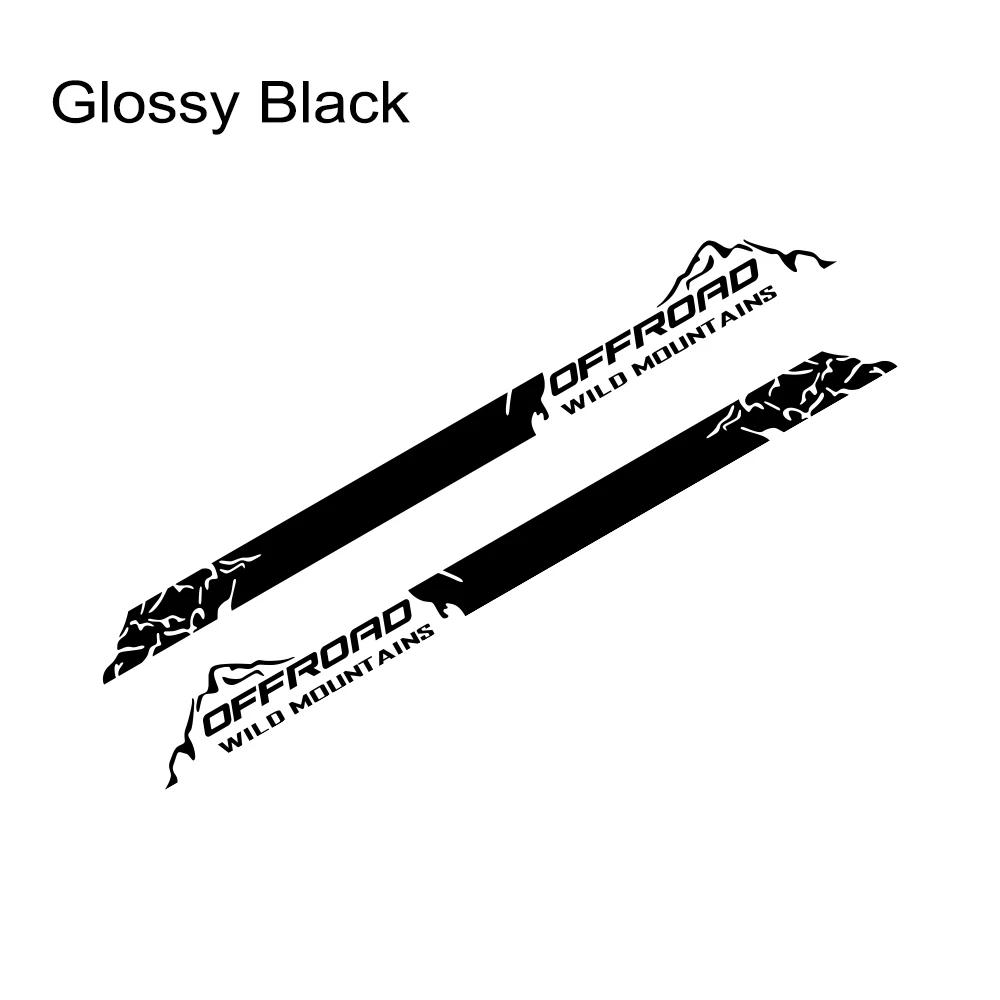 Universal Car Stickers Wild Mountain Style Decor Decals For Ford F150 Ranger Chevrolet Silverado Isuzu Dmax Toyota Hilux Tundra