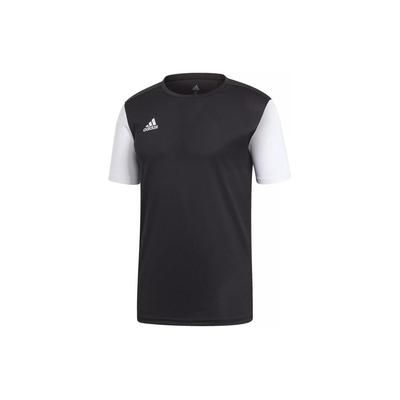 Estro 19 Jsy Color Block Logo Print Sweat-Absorbing Casual Short Sleeve T-Shirt Men T-Shirts Black DP3233