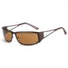 Fashion Square Hollow Frame Y2K Sun Glasses Edge Cut Personality Versatile Sunglasses Female Street Shooting