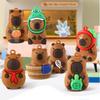 Countdown Christmas Capybara Calendars Blind Box Toy Figures Gift Decorative