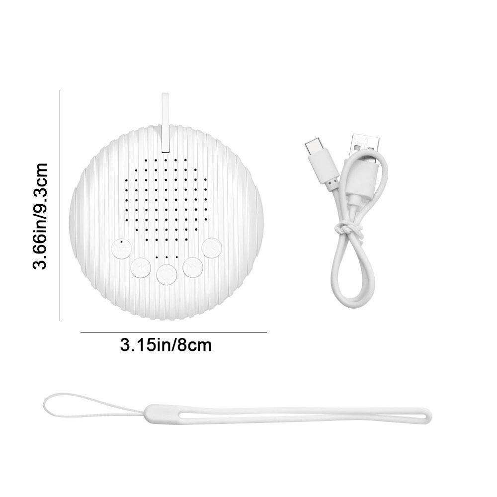 Volume Adjustable White Noise Machine USB Rechargeable Sleep Sound Machine  Kids Room