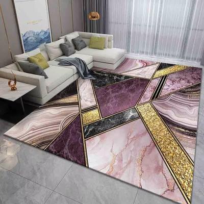 Modern Geometric Marble Carpet for Living Room Large Area Decoration Home Rugs for Bedroom Soft Non-slip 200x300 Lounge Sofa Mat