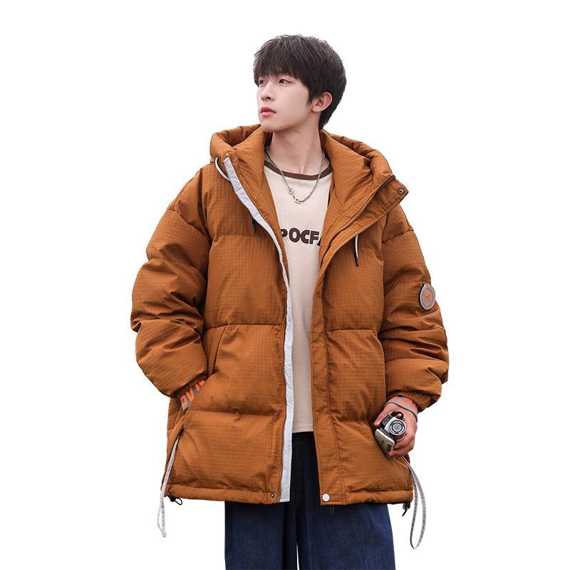 Winter New Youth Fashion Trend Casual Versatile Men and Women Thickened Warm Cold Down Jacket Warm