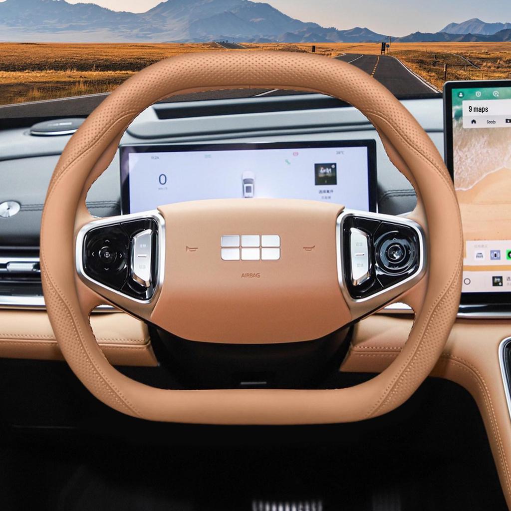 2025 Geely A7Emi Steering Wheel Cover - Four Seasons Interior Modification for Galaxy A7
