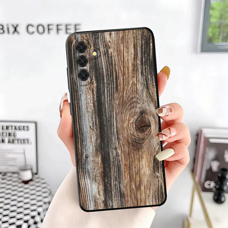 Vintage Wood Grain Pattern Soft Phone Case for Samsung A17 A37 A57 A16 A26 A36 A56 A15 A25 A35 A55 A14 A24 A34 A54 A13 A23 A33 A