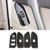 Car Window Glass Lift Switch Button Control Panel Frame Cover Trim For Toyota Land Cruiser Prado FJ150 150 2014-2018 Accessories