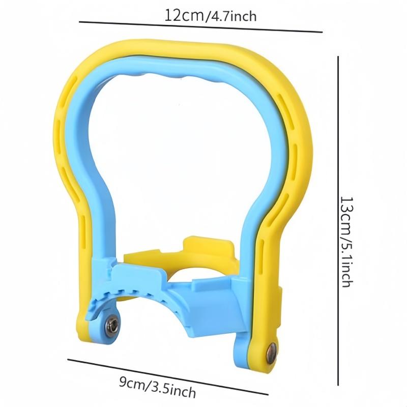 5 Gallons Lifting Handle Portable Drinking Water Bucket Drink Water Bottle Holder Ergonomic Grip Handle Carrier Non-Slip Holder