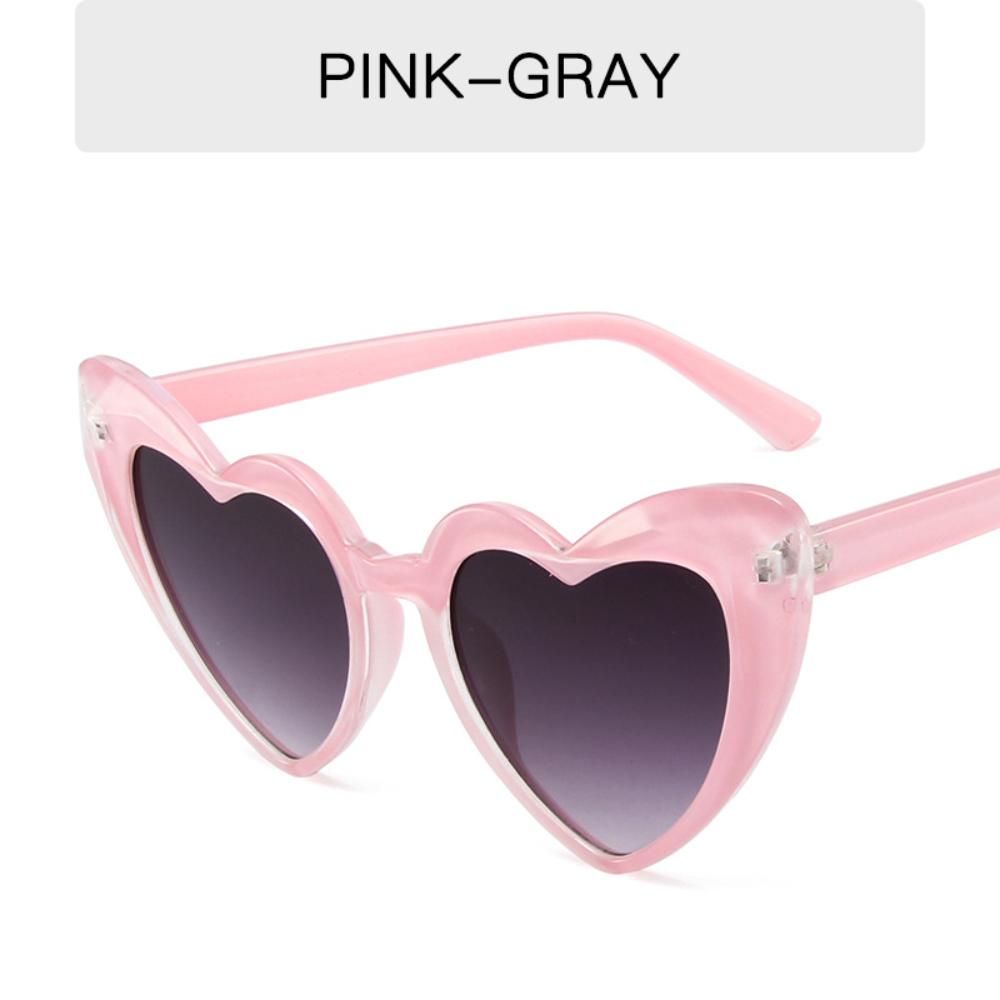 Designer Heart Sunglasses Fashion Unisex Heart Sunglasses Love Heart Sunglasses Oversized For Shopping Driving Fashion Accessory