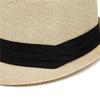 Sun visor summer out travel men straw hat top hat jazz beach hat
