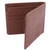 Bifold Wallet Pocket Wallet Light Brown Leather Multiple Slots Card Wallet for Men Adults Travel Daily