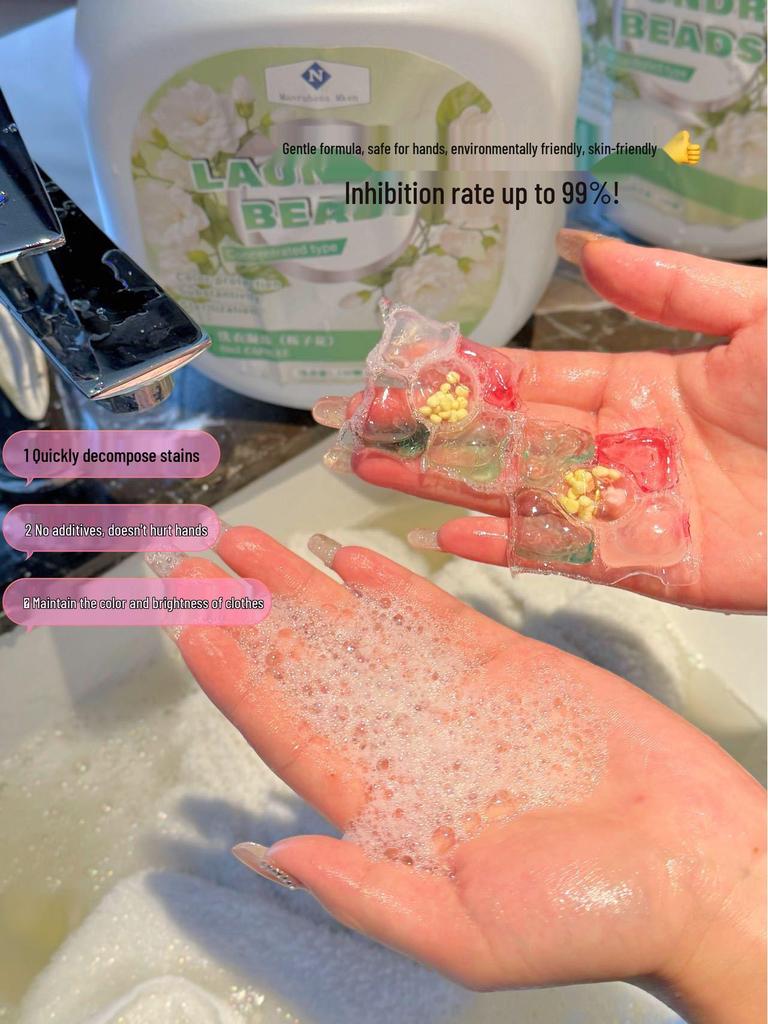 Gardenia 5D Pět v jednom prací kapsle - Dlouhotrvající čistá vůně