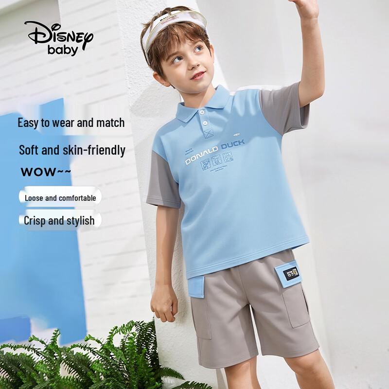 Disney Boys  2026 Summer Short Sleeve Polo Casual Set 150