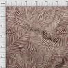 oneOone Cotton Flex Brown Fabric Leaves Fabric For Sewing Printed Craft Fabric By The Yard 40 Inch