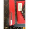 Used LOUIS VUITTON Monogram Trifold Wallet Red
