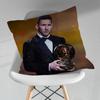 Funda de Almohada Decorativa Cool de Fútbol MMessis Funda de Cojín para Sofá de Sala de Estar Para Decoración del Hogar Dormitorio Protector