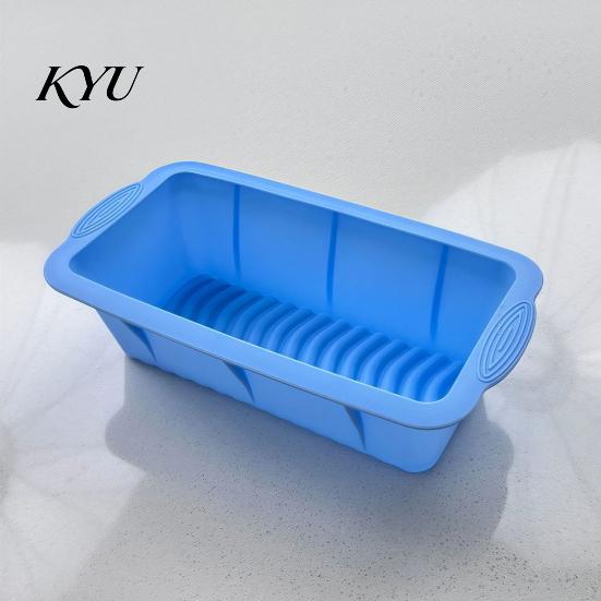 Microwave Safe Baking Pan Rectangular Silicone Toast Pan, Non-stick Multifunctional Mold, Heat Resistant Flexible Bakeware Food Grade Loaf for