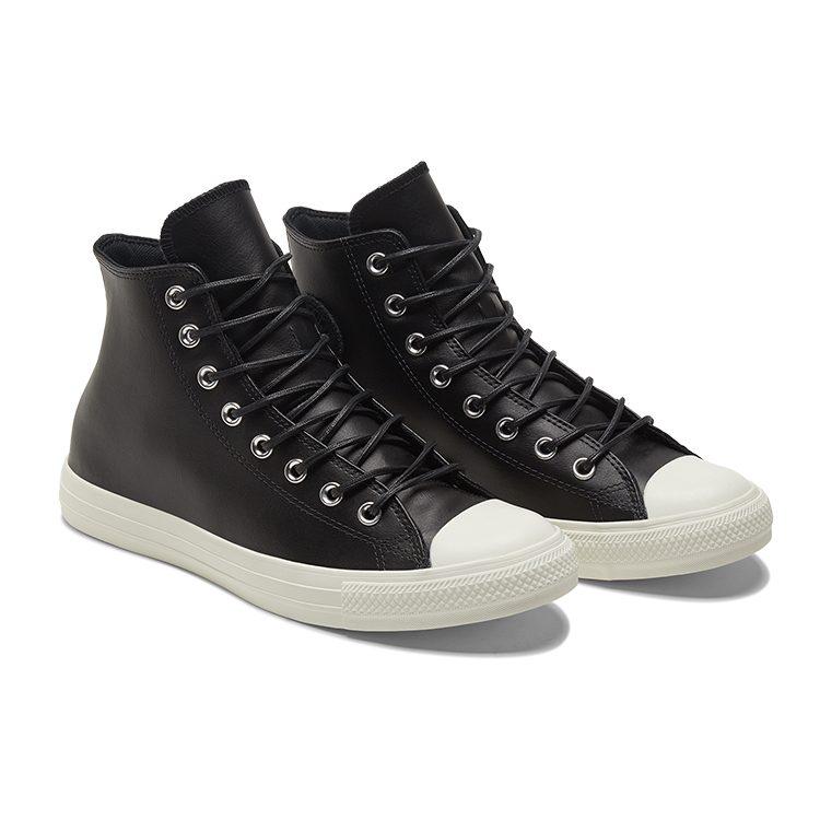 Chuck Taylor All Star Converse High 'Color Leather - Black' 170100C