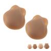 1 Pair Rabbit Ear Shape Silicone Nipple Cover Portable Adhesive Nipple Patch for Women