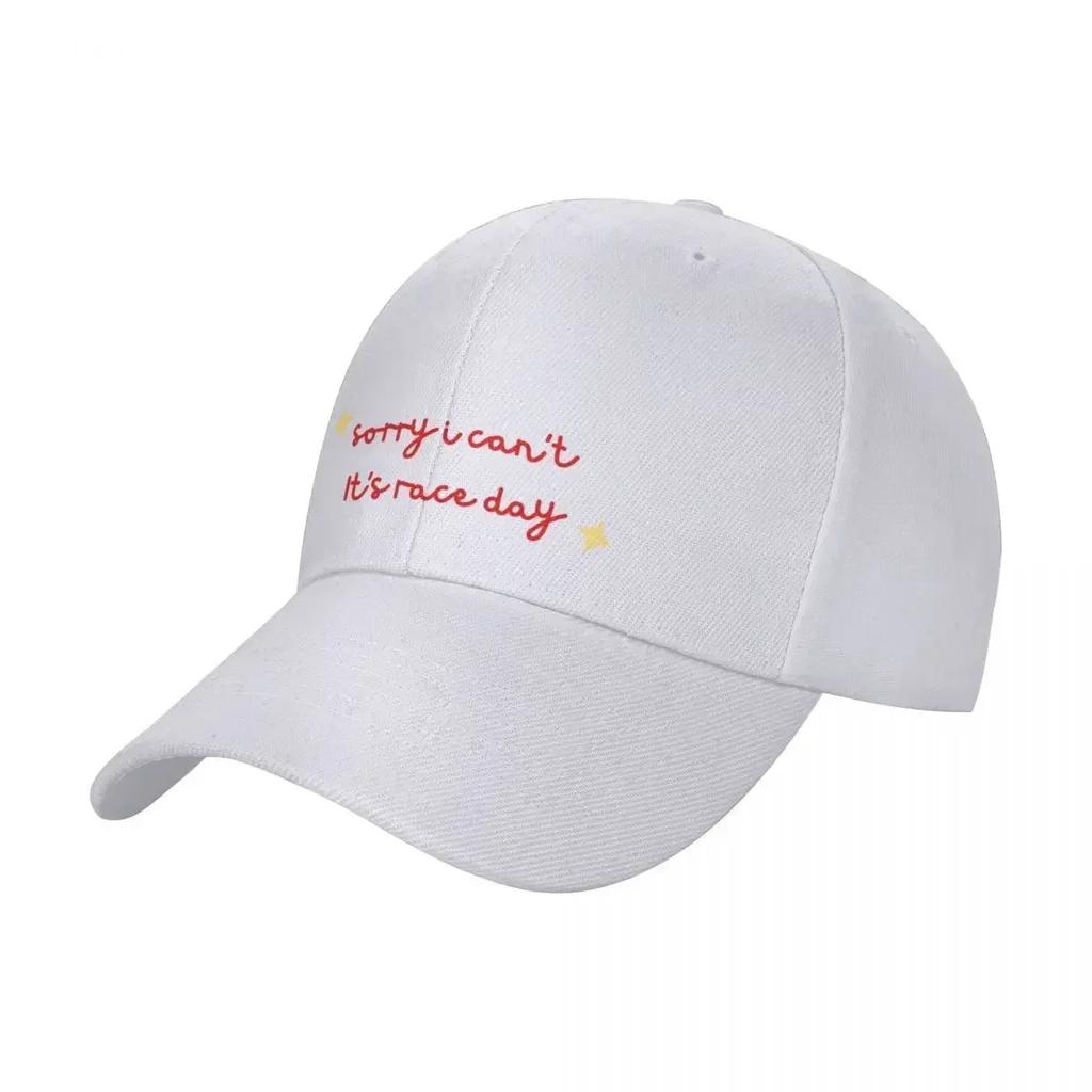 SORRY I CAN'T IT'S RACE DAY 3 Baseball Cap Snap Back Hat Bobble Hat Woman Hats Men's