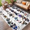NFL Print Rug, Washable Floor Carpet, For Entryway Dorm Laundry Room Office Study, Home Decor Birthday Christmas Gift